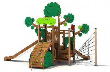 304am永利游乐木质定制树形组