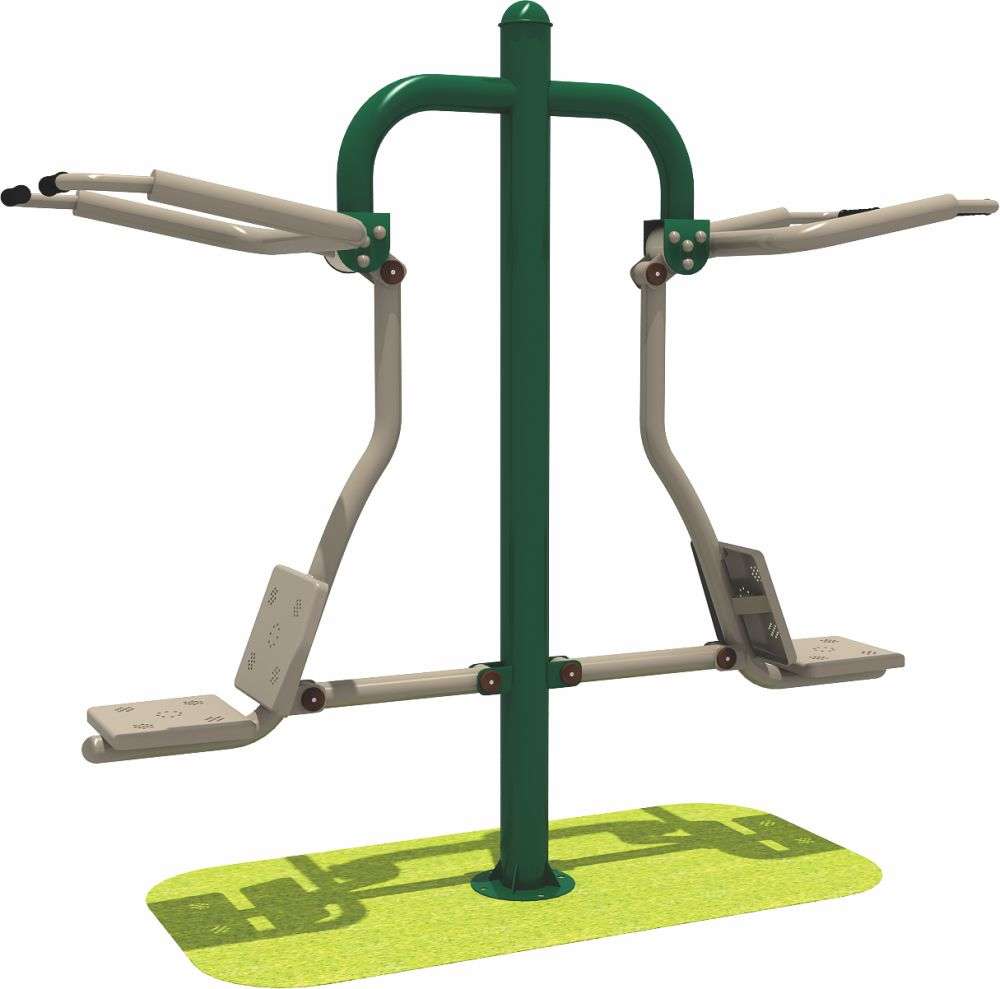 304am永利健身器材 限位双人坐