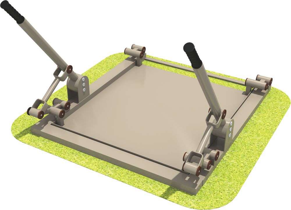 304am永利健身器材 限位残疾人