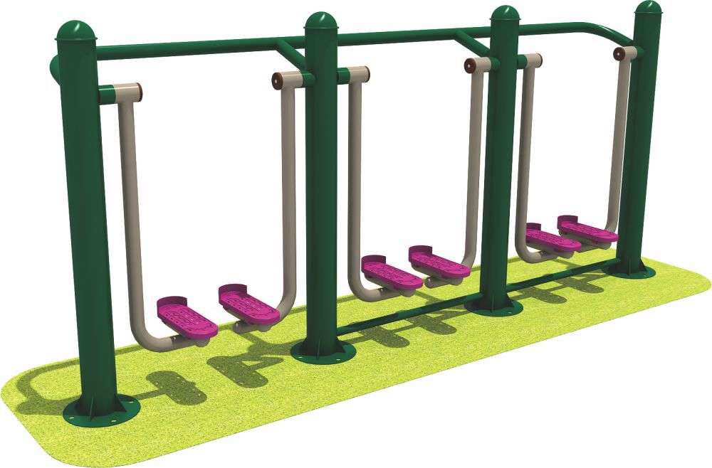 304am永利健身器材 三人漫步机