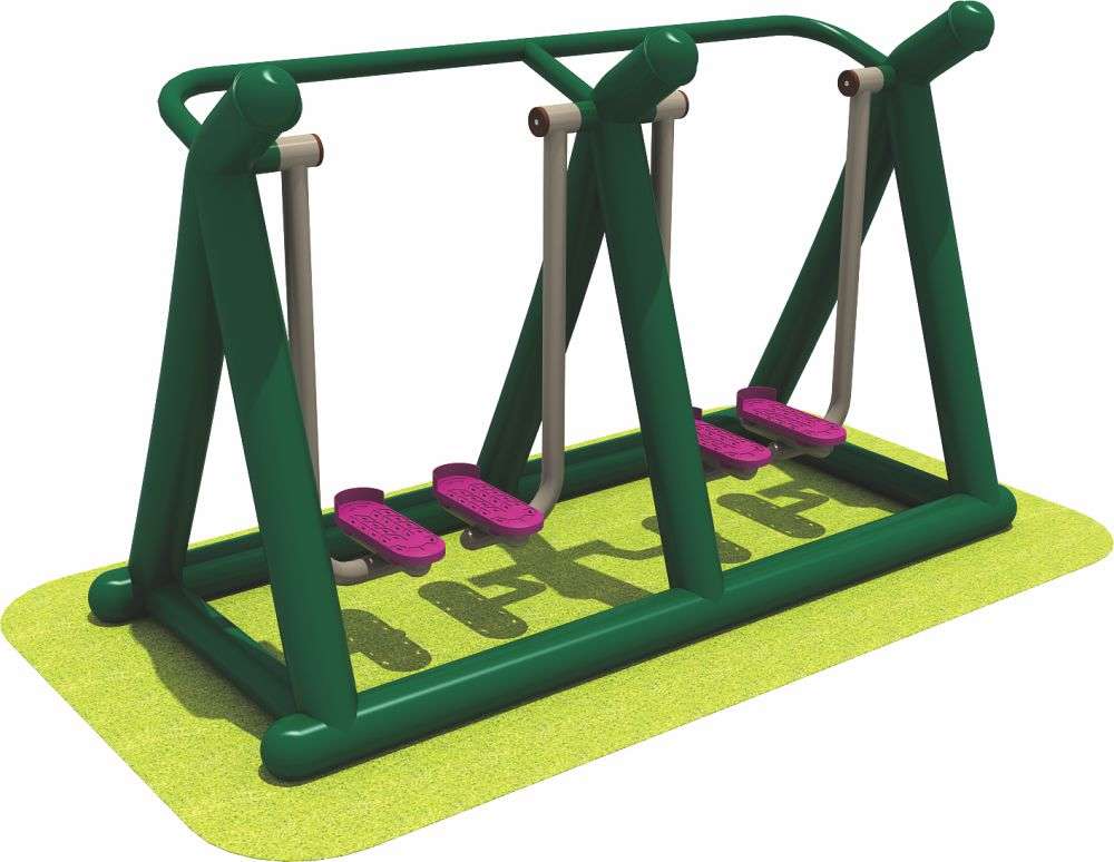 304am永利健身器材 两人落地漫